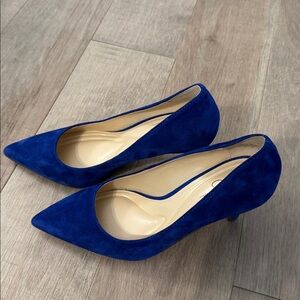 Jessica Simpson Blue Suede Women's Pumps